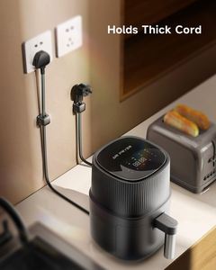 Organizador de Cables Ajustable para Montar en la Pared con Clips Magnéticos Adhesivos Fuertes para la Gestión de Cables en el Baño - Product Image 3