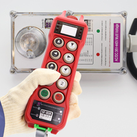 Télécommande industrielle sans fil étanche IP67 à 8 touches pour palan de pont roulant avec accès par carte RFID