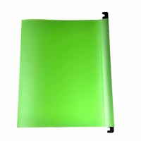 Porte-documents suspendus A4 durables en pastel avec onglets intégrés et crochets métalliques, en PP, pour présentations