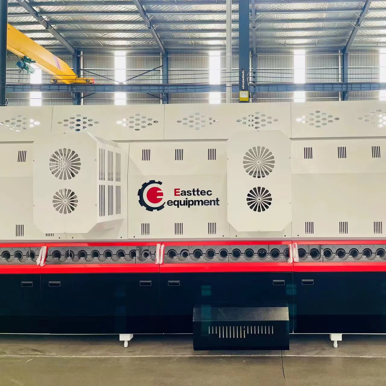EASTTEC, новая машина для производства стекла 2440*3660 закаленного стекла, проданная более чем в 60 странах