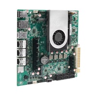 Carte mère NAS 6 baies 1*10G 2*i226-V 2.5G Intel N150 I3 N305 6*SATA3.0 2*NVMe 1*DDR5 4800MHz Routeur logiciel Pare-feu ITX
