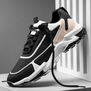 Chaussures de sport pour hommes, nouvelle collection printemps, légères, confortables, respirantes, style coréen, décontractées, à lacets, en plastique - Product Image 5