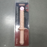 Jouets sexuels Xise en forme d'épée, énorme gode avec poignée, pénis en silicone réaliste, godes pour femmes