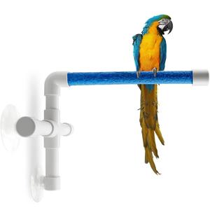 Échantillon gratuit perroquet pliant de fenêtre bain douche plate-forme debout support oiseau perchoir oiseau douche perchoir avec ventouse - Product Image 1