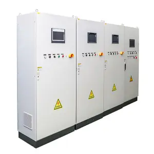 Penggerak Kecepatan Variabel Komersial 220 Hingga 380V Pompa Tekanan Konstan Panel Kontrol Generator Vfd dengan Plc