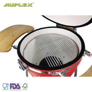 Auplex Garten-Grill Keramik-BBQ Komodo <span class=keywords><strong>Joe</strong></span> 21 Zoll Outdoor-Garten Holzkohlegrill Smoker Ofen - Product Image 2