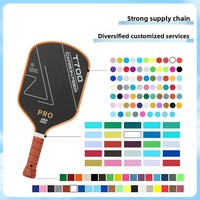Raquette de pickleball Player Edition Gen 3, fibre de carbone T700, noyau de propulsion 16 mm, nid d'abeilles sans bordure, durable, portable