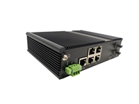 Switch PoE industriel géré, avec 4 ports PoE/PoE+ IEEE802.3af/at 10/100/1000Base-T(X) et 2 emplacements SFP 1000Base-X L2