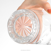Leere 100ml Pyramidenförmige Glasflasche für Wodka Gin Whiskey Brandy Rum Tequila Spirituosen mit Schraubverschluss