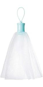 ตาข่ายทำฟองสบู่สองชั้นสำหรับทำความสะอาดผิวหน้า ฟองโฟมหนานุ่มสำหรับล้างหน้า อุปกรณ์ดูแลผิวปราศจากสารเติมแต่ง พร้อมห่วงแขวน - Product Image 2