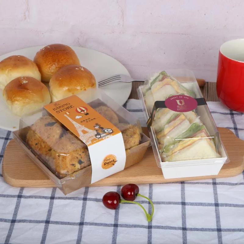 Disposable Sandwich Box Triangle Shape Sandwich Box Hot Sale Boxes For Packaging