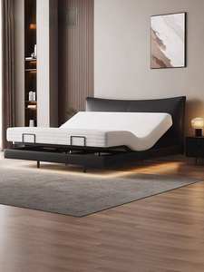 Colchón Eléctrico Inteligente Multifuncional con Control por <span class=keywords><strong>Voz</strong></span>, Tecnología <span class=keywords><strong>de</strong></span> Masaje Ajustable <span class=keywords><strong>de</strong></span> Gravedad Cero, Cama para Parejas para el Hogar u Hotel - Product Image 1