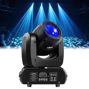 Sıcak satış 100W nokta Gobo prizma Dmx512 Led hareketli kafa ışın ışık noel partisi için