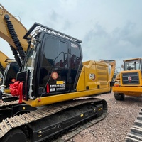 Excavadora usada Cat 320GC de gran potencia de excavación, pocas horas de uso, ideal para excavación de cimientos, nivelación de sitios y proyectos municipales.