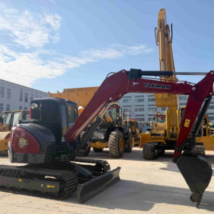 Excavadora Tractora Yanmar VIO 80 Usada de Alta Calidad PF, 8 Toneladas, en Buen Estado de Funcionamiento, Motor en Venta, Disponible en Stock - Product Image 1