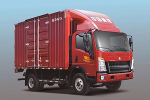 السعر المنخفض واحدة تستخدم HOWO العلامة التجارية 4X2 6TON 4TON 5TON فان BOX CARGO شاحنة - Product Image 2