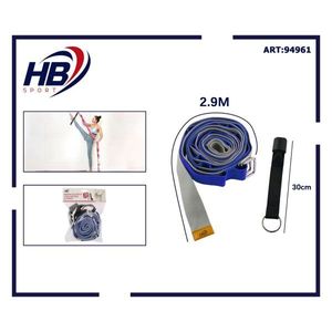 Multifunctional Dark Blue Yoga <b>Rope</b> 3M X 3.7cm Tension Straps & <b>Ropes</b> - Product Image 3