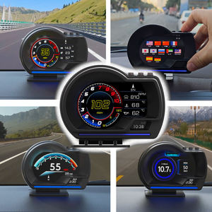 Compteur de vitesse numérique OBD2 P6 populaire pour voiture intelligente, électronique automobile multifonctionnelle HUD GPS - Product Image 1