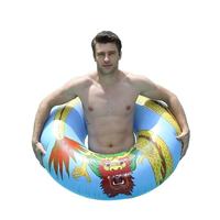 B01 meilleure qualité PVC Dragon chinois imprimé tube de bain gonflable haute Performance anneau de natation pour les enfants promotionnels