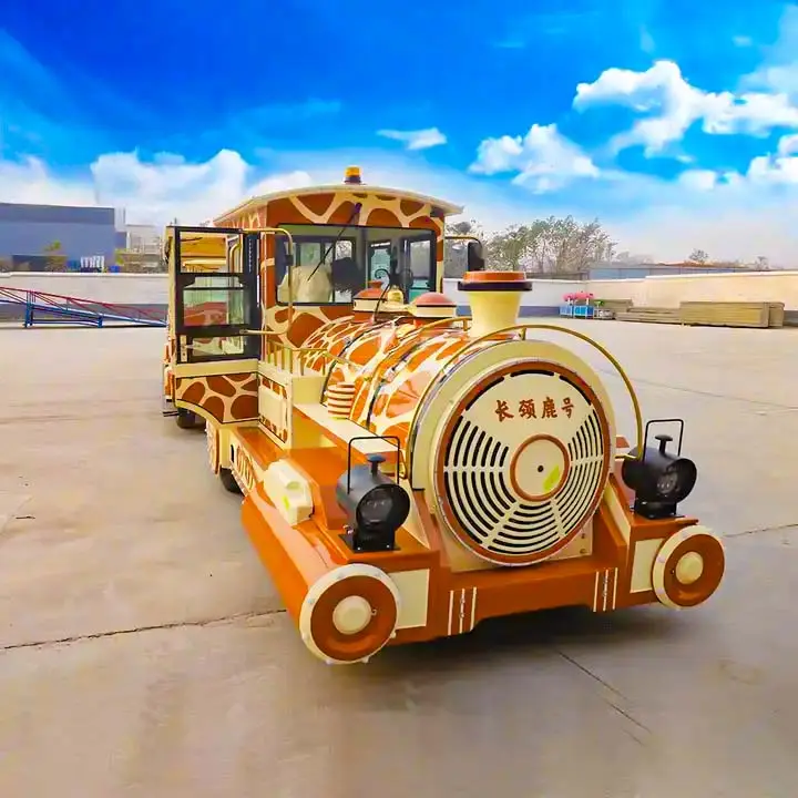 Çin doğrudan üretici izsiz turist tren sürmek eğlence parkı ekipmanları gezi tren sürmek için satış