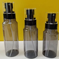 Nouvel arrivage : Ensemble de flacons cosmétiques en PET, vaporisateurs et pompes à lotion, emballages vides pour soins de la peau, avec estampage à chaud doré et sérigraphie, plusieurs options