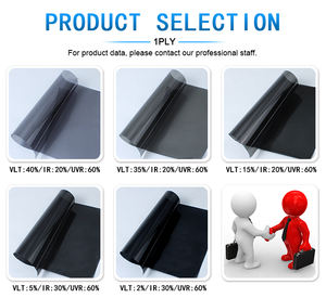 Oem निर्माता सूरज नियंत्रण फिल्म यूनिडायरेक्शनल गोपनीयता की कार की खिड़की फिल्म 1.52*30M - Product Image 5