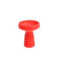 Bol à chicha en silicone antiadhésif à motif écossais, accessoire de fumage, vente en gros d'usine, haute qualité, logo personnalisé, best-seller