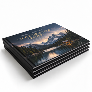 Stampa Personalizzata di Libri con Copertina Rigida per Tavoli da Caffè, Libri di Grande Formato a Colori Premium per Marchi e Editori - Product Image 1