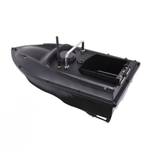 Barco Cebador de Pesca RC D13 54x27x21cm con Doble Motor, Control de Crucero, Control Remoto, Negro, Alimentado por Batería - Product Image 5