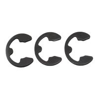 High Quality Black Metric German Standard Open Retaining Rings-E-Type Circlips for General Industry Applications