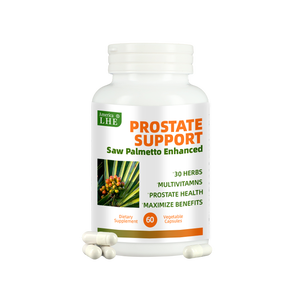 Complément de soutien de la prostate de haute qualité, 120 capsules pour la santé masculine, soutient la fonction de la prostate, capsules alimentaires pour la prostate - Product Image 1
