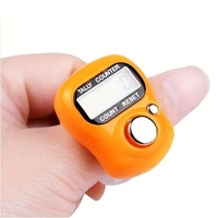 Réinitialisable 5 chiffres Lcd électronique affichage numérique doigt électronique numérique bague compteur réinitialisable LCD Tally compteur