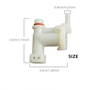วาล์วระบายแรงดันพลาสติกแบบเกลียว 1-3 บาร์ 12-15 บาร์ สำหรับระบบท่อประปา - Product Image 4