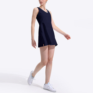 Groothandel Aangepaste Tenniskleding Voor Vrouwen Sneldrogende Sport Tennisjurk Pickleball Jurk Fitness Running Casual Sport Rok - Product Image 3