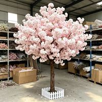 Arbre de cerisier artificiel rose personnalisé, grand, en soie, écologique, durable, pour mariage, remise de diplôme, Noël, Nouvel An, Pâques