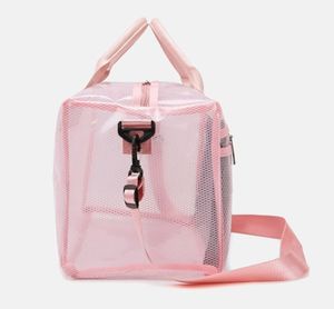 Sac de sport de voyage écologique personnalisé en gros avec logo, sac de sport vintage portable avec matériaux en nylon PVC pour le rangement des articles de sport - Product Image 2