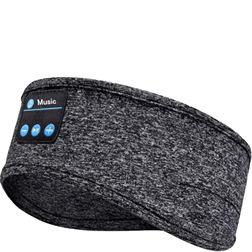 Diadema elástica con banda para el sudor, auriculares con altavoz V5.0, auriculares inalámbricos para dormir, auriculares deportivos para correr, auriculares estéreo HD. - Product Image 3