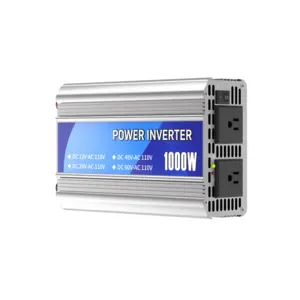 1000W Car Power Inverters,12v DC to 110v AC Converter Car Cigarette Lighter Battery Inverter for Vehicles 1000Watts