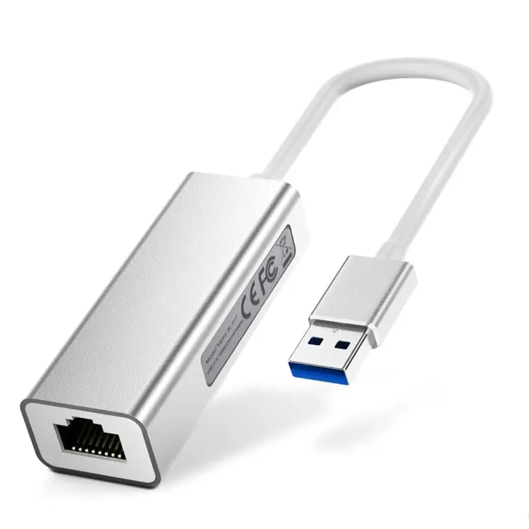Gigabit USB 3.0 para 10 100 1000 Mbps Adaptador de Cartões de Rede USB 3.0 para RJ45 Adaptador Lan com Fio Usb para Ethernet Adaptador