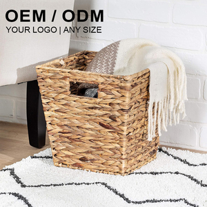 Sinh Thái Thân Thiện Dệt Tổ Hộp Lưu Trữ Bền Giỏ Cho Nhà Tổ Chức Kệ Trang Trí Nội Thất - Product Image 5