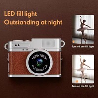 Mini caméra numérique nouvelle génération, caméra vidéo de poche avec cordon de cou, enregistreur vidéo HD 1080P, caméra rétro pour enfants, idéale pour les voyages