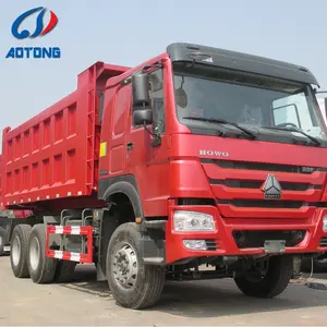 Cina baru 6X4 371 silinder hidrolik Dump Truck dan 40 ton pasir tipper truk untuk dijual