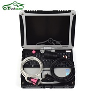Kit de diagnostic pour ordinateur portable T420 LIEBHERR pour le diagnostic des camions, excavatrices et grues LIEBHERR, logiciel de diagnostic SCULI, analyseur de moteur 24V
