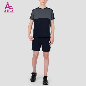 Ensemble d'entraînement deux pièces pour garçons, léger, pour le sport d'été et les tenues décontractées - Product Image 1