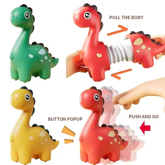 Hot Sale  Animal Style Telescopic Tube Relieving Toys Stress Relief Sensory Pop Tubes Fidget Toy