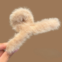 Pince à cheveux géométrique haut de gamme en acrylique, multi-tailles, pour enfants, 6,5x6x4cm, accessoires de mode pour fêtes