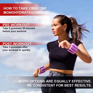 קריאטין monohydrate gummies, טרום אימון - Product Image 6