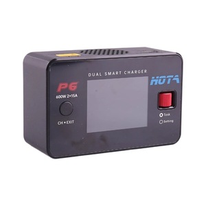 Chargeur intelligent double HOTA P6 600W 2x15A pour l'équilibrage de la charge des batteries de drones, voitures et bateaux RC - Product Image 5