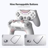 Manette de jeu GameSir Tarantula Pro Steam avec joystick à effet Hall TMR, taux de polling de 1000 Hz, manette de jeu filaire