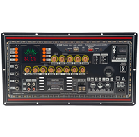 Module d'amplificateur audio numérique personnalisé 200W avec enregistrement USB TF et double microphone pour système de haut-parleurs